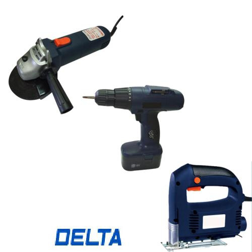 סט 3 כלי עבודה משחזת, משור אנכי, מברגה DELTA