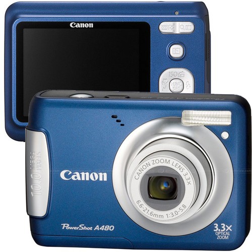 מצלמה דיגיטלית 10 מגה CANON PowerShot A480+מתנה