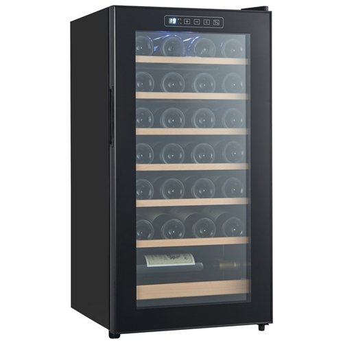 מקרר יין 83 ליטר 28 בקבוקים CHROMEX CH-JC83 שחור