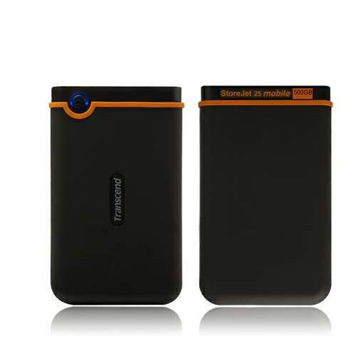 כונן גיבוי חיצוני נייד "2.5 בנפח Transcend 500GB