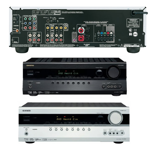 רסיבר קולנוע ביתי 5.1 ערוצים 105 וואט ONKYO