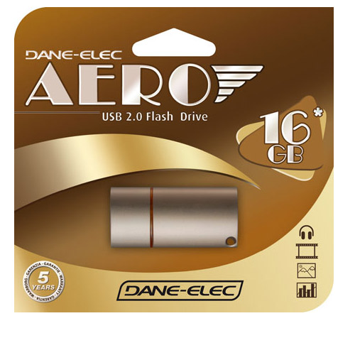 זיכרון נייד בנפח ענק של 16GB יוקרתי ומעוצב AERO