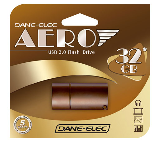 זיכרון נייד בנפח ענק של 32GB יוקרתי ומעוצב AERO