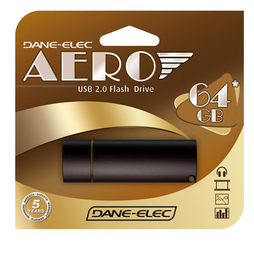 זיכרון נייד בנפח ענק של 64GB יוקרתי ומעוצב AERO
