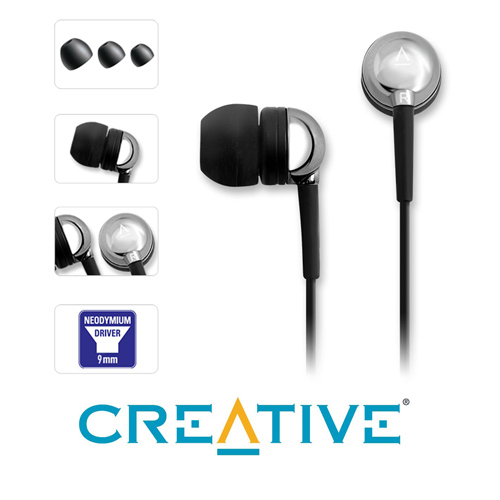 אוזניות מקצועיות מסיליקון CREATIVE EP-650