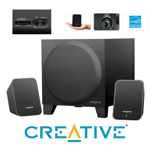 סט רמקולים עבור מחשב 2.1 CREATIVE INSPIRE S2