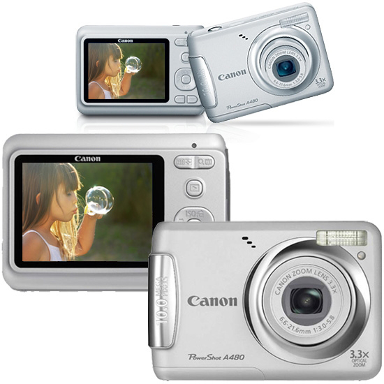 מצלמה דיגיטלית 10 מגה CANON  A480 מחודשת