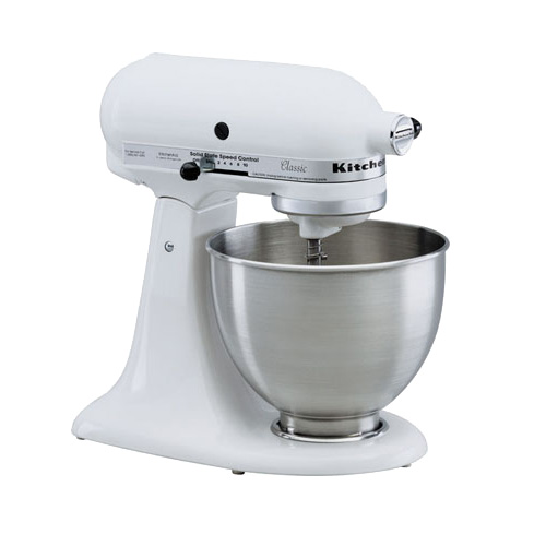 מיקסר מקצועי עם קערת נירוסטה KitchenAid מתצוגה
