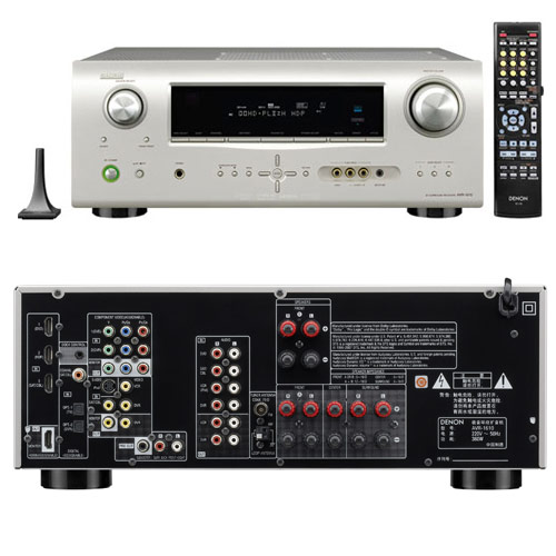 רסיבר אודיו/וידאו DENON דגם AVR-1610SP +מתנה!