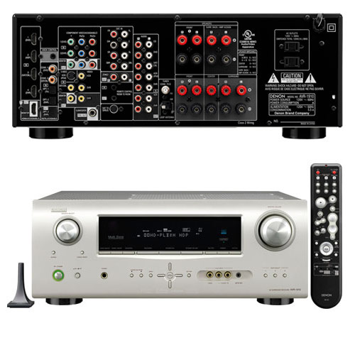 רסיבר סראונד אודיו/וידאו Denon דגם AVR-1910
