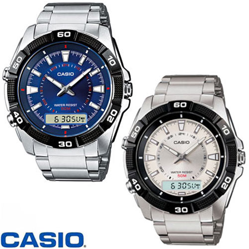 שעון אנלוגי-דיגיטלי מתקדם וספורטיבי CASIO