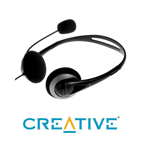 אוזניות קשת עם מיקרופון Creative HS-330