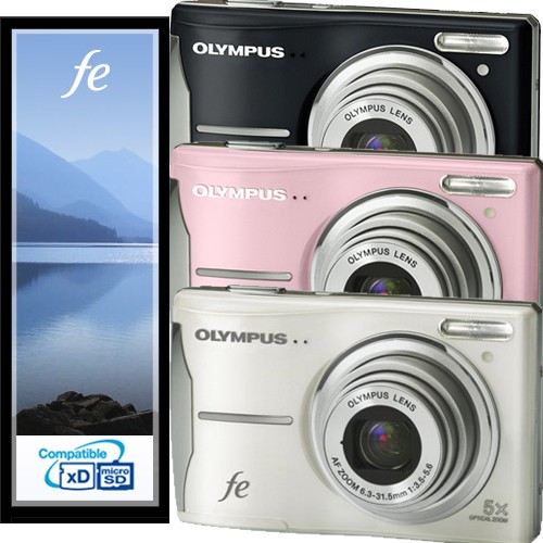 מצלמה דיגיטלית 12 מגה זום OLYMPUS FE46 X5+מתנות