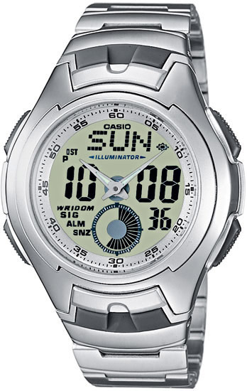 שעון אנלוגי דיגיטלי לגבר CASIO