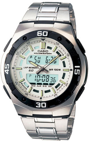 שעון אנלוגי דיגיטלי לגבר CASIO