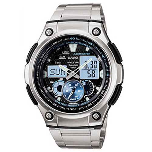 שעון אנלוגי דיגיטלי לגבר CASIO