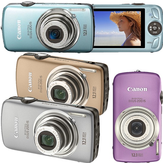 מצלמה דיגיטלית 12 זום X5 מגה Canon IXUS200+מתנות