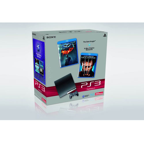קונסולת PlayStation 3 250GB Blu- ray החדשה+מתנות