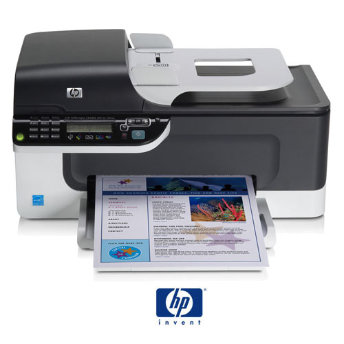 מדפסת משולבת HP OfficeJet J4580 All-in-One