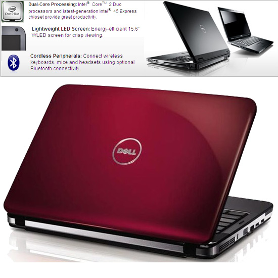 מחשב נייד ''15.6 WLED דגם: Dell VOSTRO 1015