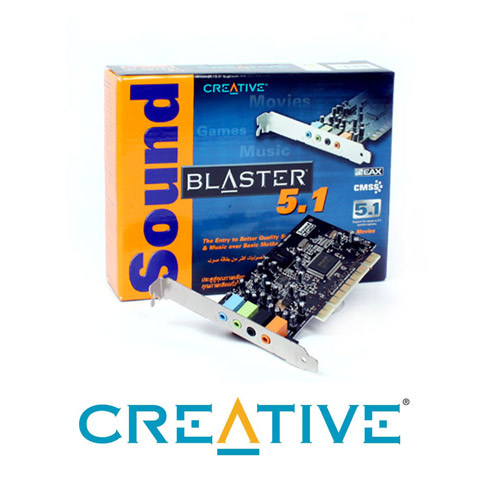 כרטיס קול מקצועי עבור מחשב CREATIVE SOUND BLASTE