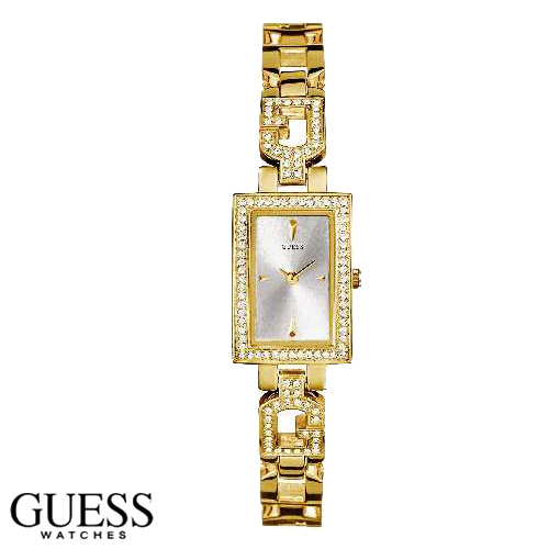 שעון תכשיט עדין מוזהב וקלאסי לאישה GUESS