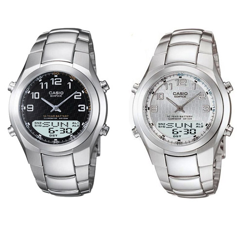 שעון אנלוגי דיגיטלי לגבר CASIO