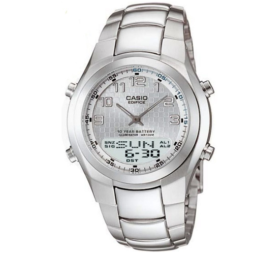 שעון אנלוגי דיגיטלי משוכלל CASIO