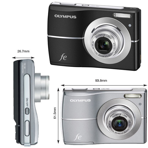 מצלמה דיגיטלית 8 מגה זום אופטי Olympus FE35 X4