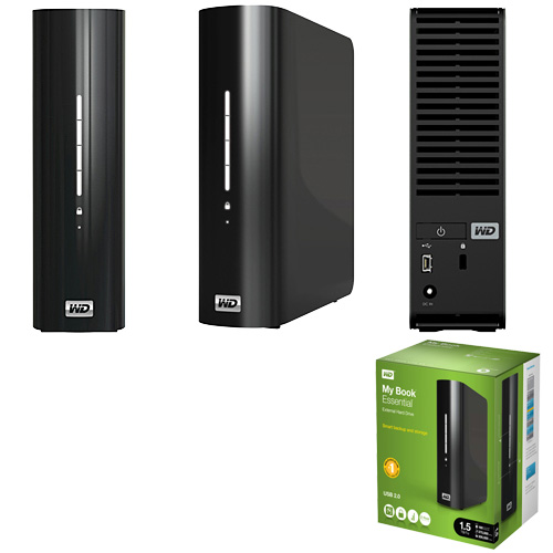דיסק קשיח חיצוני "3.5 בנפח WD 1500GB