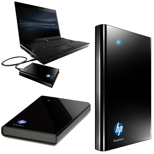 דיסק קשיח חיצוני "2.5 בנפח HP 500GB