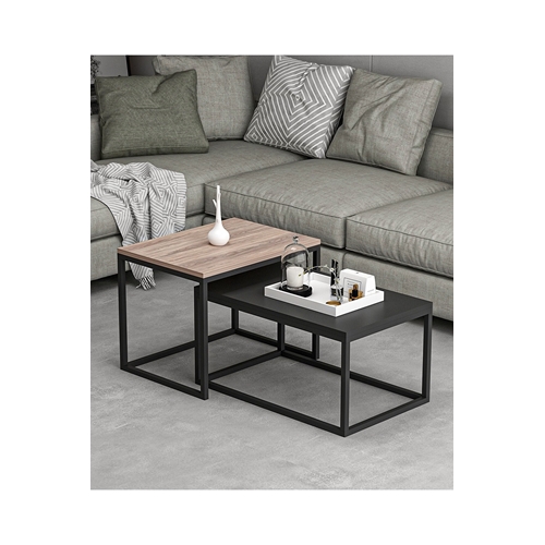 זוג שולחנות סלון דגם ליקה משולב מבית TUDO DESIGN