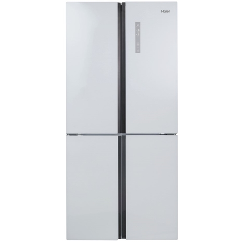 מקרר 4 דלתות 547 ליטר Haier HRF-5500FW זכוכית לבנה