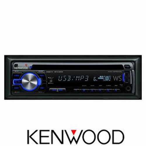 רדיו דיסק MP3 / WMA / USB כולל חיבור KENWOOD AUX