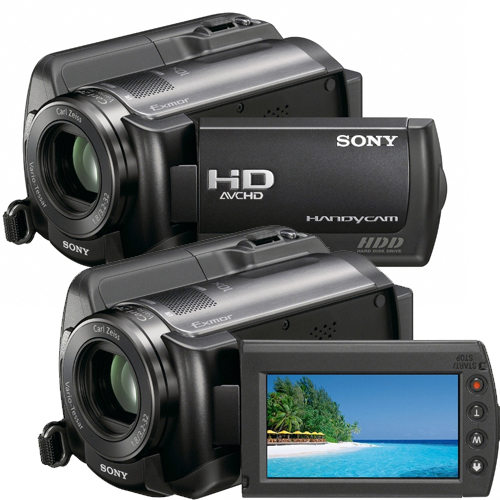 מצלמת וידאו FULL HD כונן SONY HDR-XR105 80GB