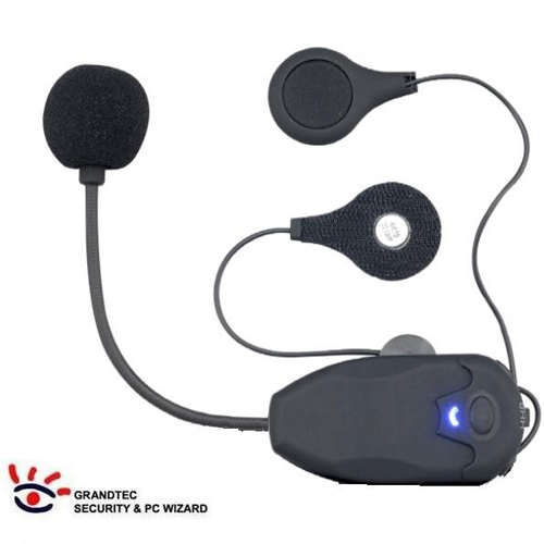אזניית bluetooth סטראופונית לרוכבי אופנוע