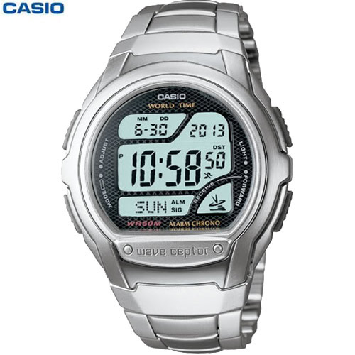 שעון דיגיטלי עשוי פלדה מעוצב לגבר CASIO