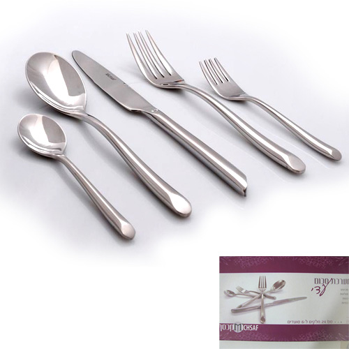 סט סכו"ם 24 חלקים לשישה סועדים עדי
