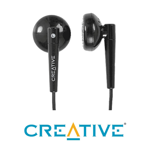 אוזניות כפתור דגם EP-50 עבור נגני CREATIVE MP3