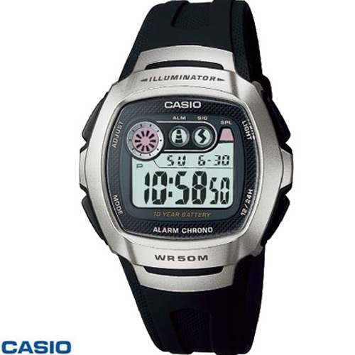 שעון דיגיטאלי עם סוללה ל-10 שנים CASIO