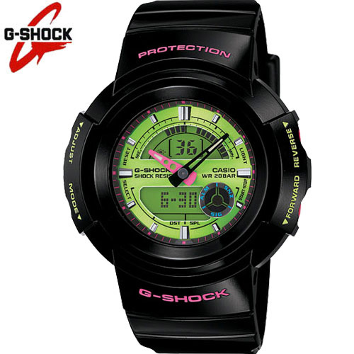 שעון שטח אנלוגי דיגיטאלי צבעוני ומעוצב G-SHOCK