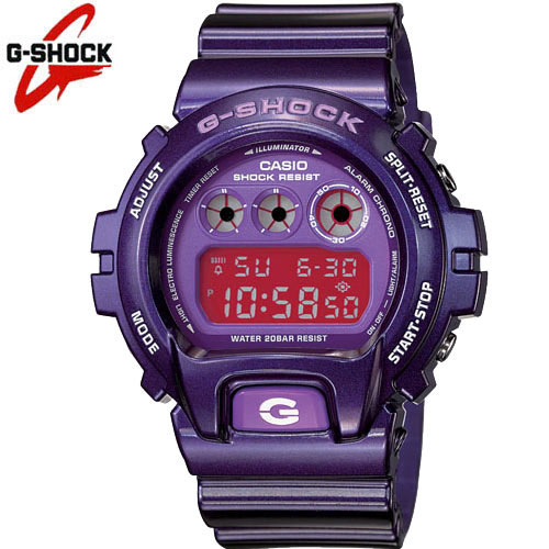 שעון עמיד בפני זעזועים צבעוני מטאלי וצעיר CASIO