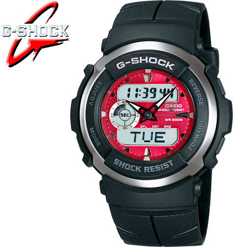 שעון שטח אנלוגי דיגיטאלי צבעוני CASIO G-SHOCK