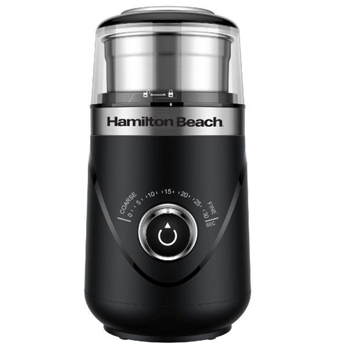 מטחנת קפה ותבלינים 80556-IS שחור Hamilton Beach