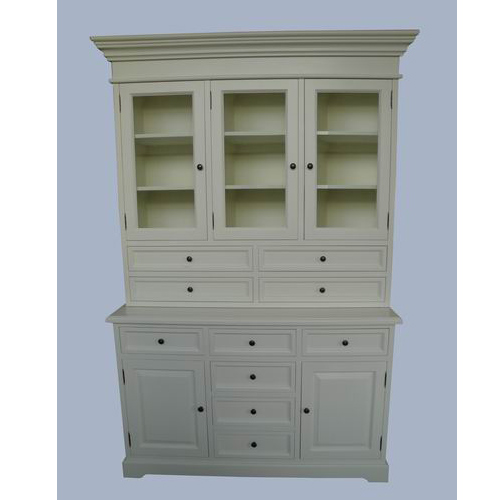 ווטרינה בסגנון כפרי מעץ מלא + MDF