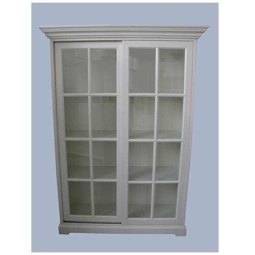 וטרינה איכותית בסגנון כפרי מעץ מלא + MDF
