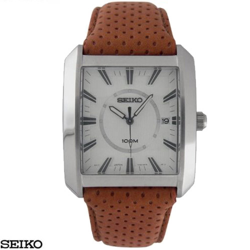 שעון מלבני לגבר SEIKO