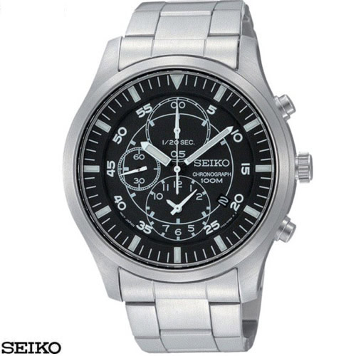 שעון כרונוגרף מקצועי ומפואר לגבר SEIKO