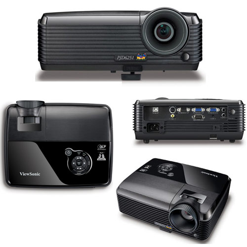 מקרן מולטימדיה ViewSonic 3,700ANSI 3D ד:PJD6251