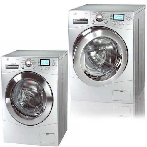 מ.כביסה פ.חזית 9 ק"ג 1400 סל"ד LG דגם F1402FDS5